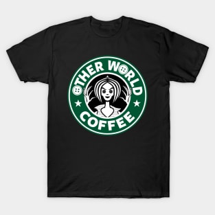 Otherworld Coffee Cute Spooky Horror Coffee T-Shirt